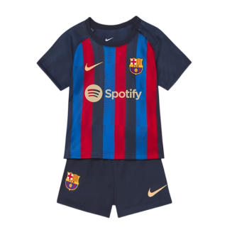 FC Barcelona Dětské Domácí Dres Komplet 2022 – Fotbalový dres