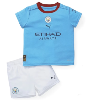 Manchester City Dětské Domácí Dres Komplet 2022 – Fotbalový dres