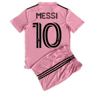 Inter Miami CF Messi Dětské Domácí Dres Komplet 2023 2024